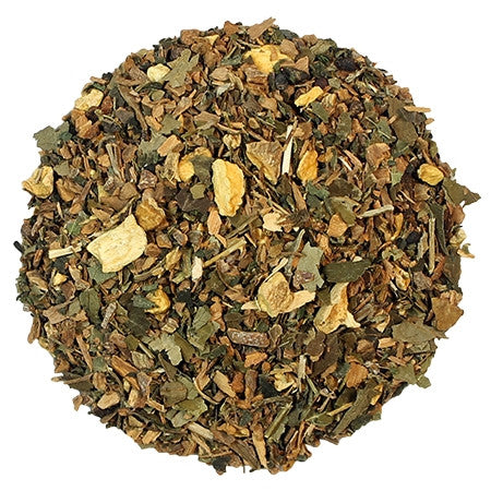 loose leaf herbal infusion "yoga tea"