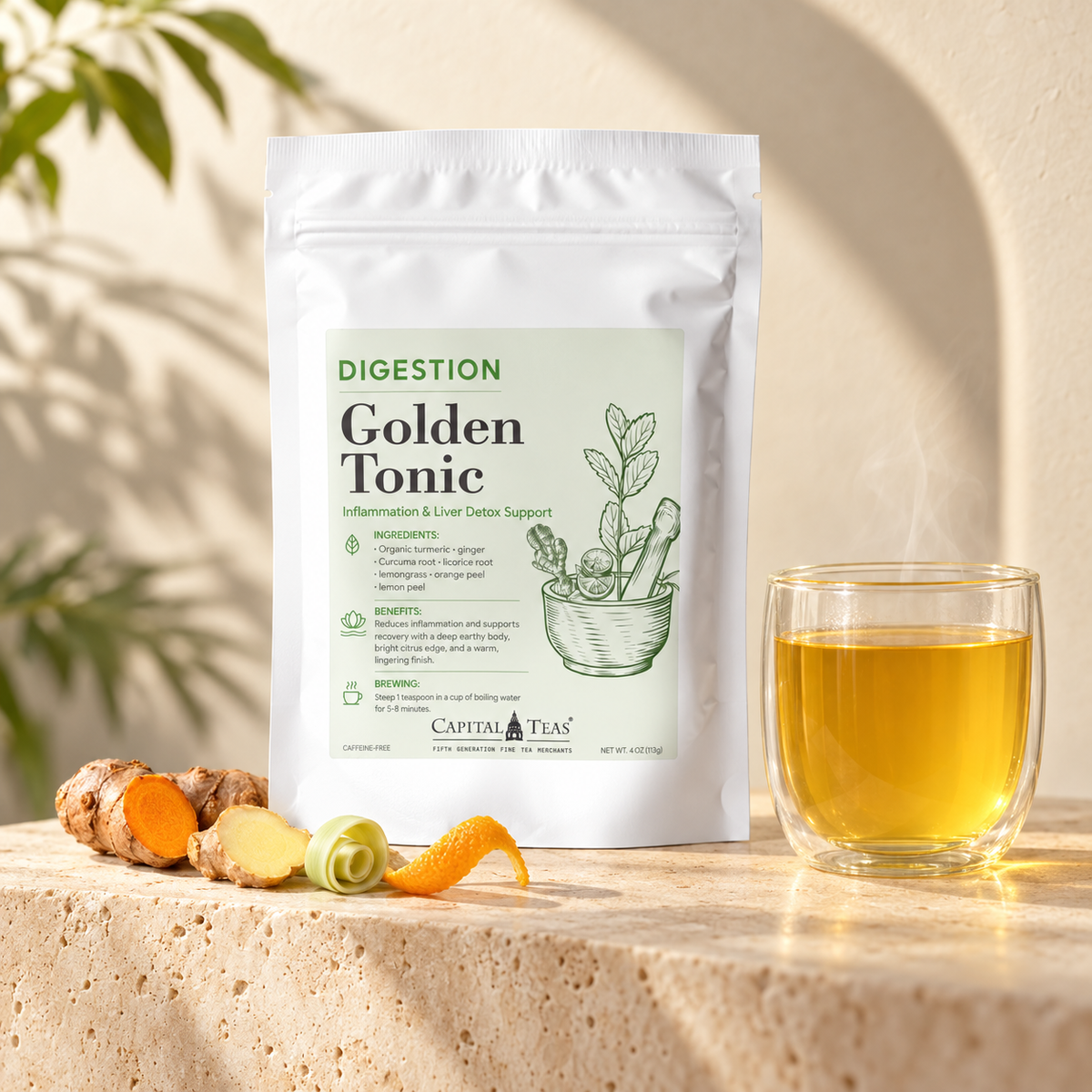 Golden Tonic Organic (Turmeric Ginger)